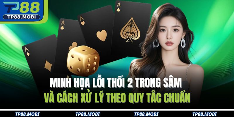 Minh họa lỗi thối 2 trong sâm và cách xử lý theo quy tắc chuẩn