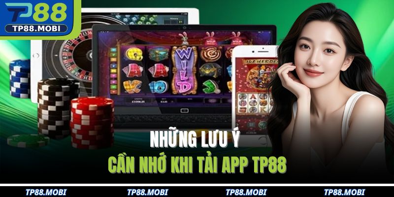 Những lưu ý cần nhớ khi tải app TP88